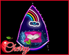Rainbow Neon Swing Light