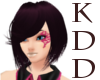 KDD purplish hair Dev
