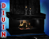 Dark Cuddle Fireplace 