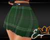 ! Plaid Pleated Skirt