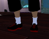 (chad)blacknred sneakers