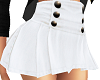 Shrt pleated white skirt