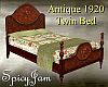 Antique 1920 Twin Bed GO