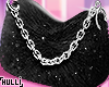 •H• Black Fur Bag