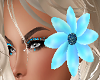 Blue Hair Flower