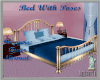 Brass Bed W Poses