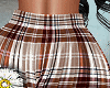 plaid skirt set