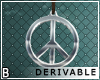 DRV Peace Sign Necklace