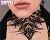 sa! Dark tattoo neck