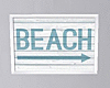 Secret Beach Sign
