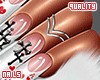 q. Ace of Hearts Nails