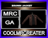 BROWN JACKET