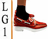 LG1 Drk Orange Boat Shoe