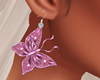 Butterfly Pink Earrings