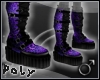 Creeper Boots .m. purple