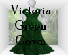 Victoria Green Gown