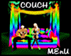 !ME RAINBOW CUDDLE COUCH