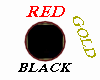RED/BLACK/GOLD RUG