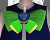 Aqua chest ribbon