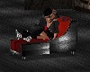 Black sofa couple- R69