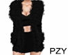 ::PZY:: Black Fur coat