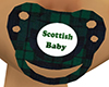 Scottish Baby Pacifier