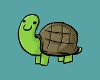 Cute Lil Turtle Sticker
