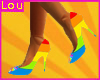 :L:Rainbow shoes