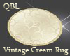 Vintage Cream Rug