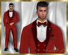 Formal Suit Red