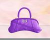 Purple Croc/G Frame Bag