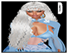 Moon white hair