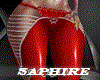 SRM*Red PVC Pant*RLL*
