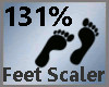 Feet Scaler 131% M A