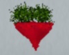 R&R Red Wall Planter