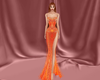 AM. Queen Orange Gown