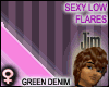 Sexy Low Flares Green