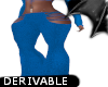 CROPPED FLARE DERIVABLE