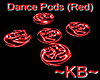 ~KB~ Dance Pods (Red)