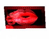 Red Lips Kissing Pic