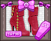 Hot Pink Fall Boots