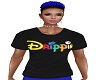 STEM Black Drippin Tee
