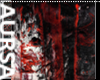(1A)Red Grundge Painting