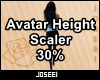 Avatar Height Scale 30%