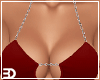 Red Chain Side Dress