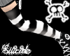 -S Black/White Stripies