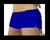 blue mini shorts