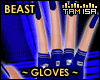 !T Blue Beast Gloves