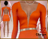 cK Sexy Dress Orange