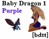 [bdtt]Baby Dragon 1 purp